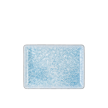 Wilmax Servierplatte 23,5x17 cm Mehrfarbig Porzellan WL-671651/A