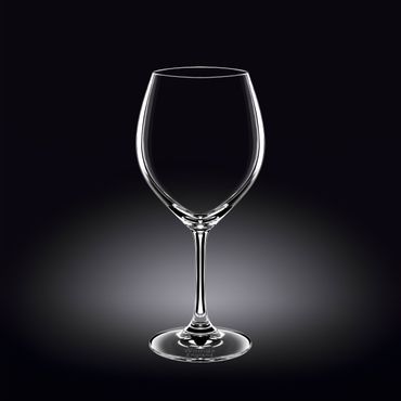 Wilmax Weinglas 620 ml Kristallglas Transparent 6er Set WL-888011/6A
