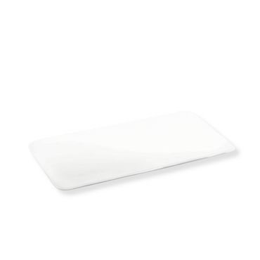 Wilmax Servierplatte 30 x 16 cm aus Porzellan, Weiß WL-992620/A