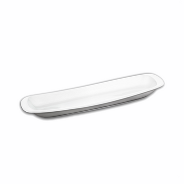 Wilmax Servierplatte 28 cm aus Porzellan, Weiß WL-992643/A