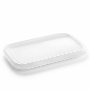 Wilmax Servierplatte 36 x 22 cm aus Porzellan, Weiß WL-992662/A