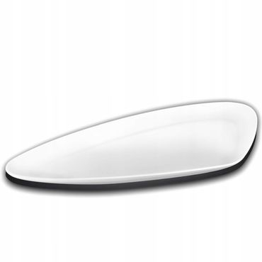 Wilmax Teller 36 cm aus Porzellan, Weiß WL-992801/A
