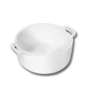Wilmax Auflaufform mit Griffen 910 ml Porzellan Weiß WL-997035/A