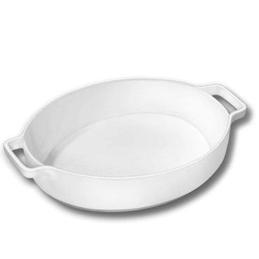 Wilmax Auflaufform mit Griffen 2730 ml Porzellan Weiß WL-997041/A