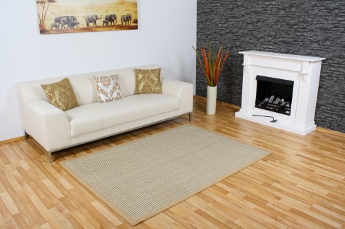Teppich SISAL 100% Natur SISAL 140 x 200 cm chablis sand Raum