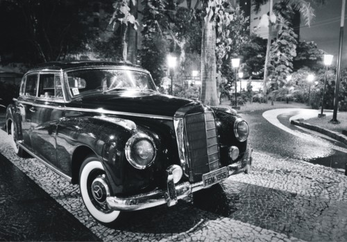 Photo wallpaper 360x270 4 parts Mercedes Oldtimer