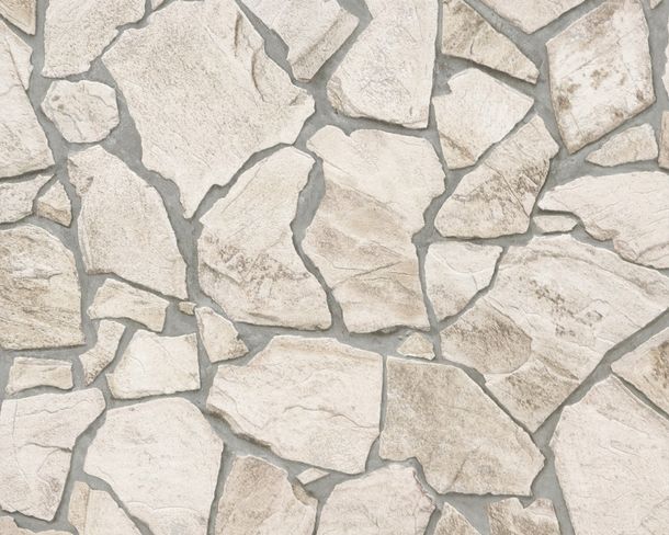 non-woven wallpaper stone optics natural stone AS Creation