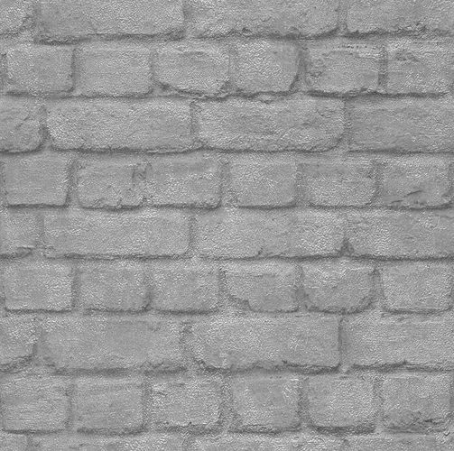 Teen's Wallpaper Stone silver Metallic Rasch 226751