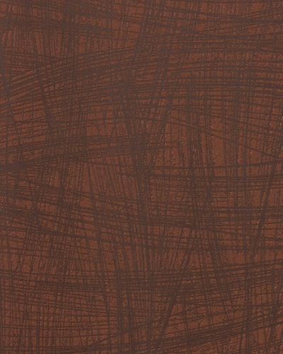 Non-woven wallpaper 53115 plain texture Brown Red