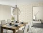 Wallpaper Ornament uni creme 13112-10 2