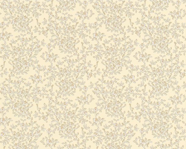 Versace Home wallpaper tendrils cream gold 93584-1