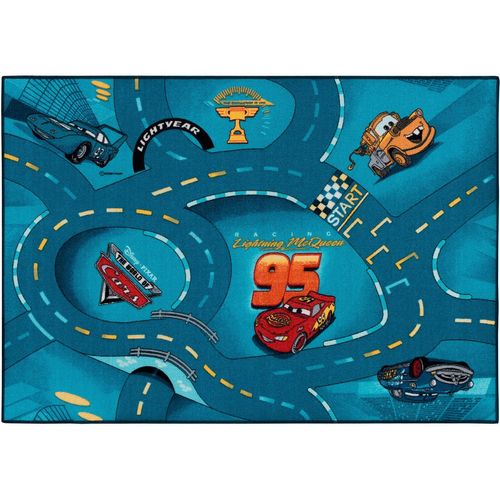 Kinderteppich-Cars-2-World-of-Cars-Teppich-Strasse