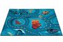 Street carpet Cars World of Cars 95x133 cm blue 2