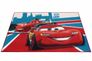 Street carpet Mc Queen of Cars 95x133 cm red blue 2