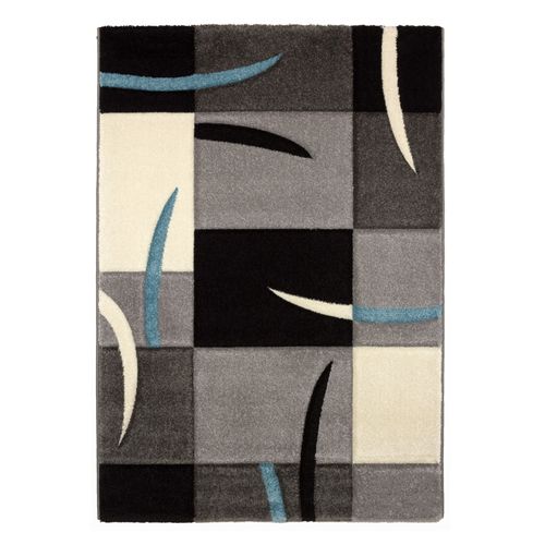Teppich-Florenz-Modern-Teppich-grau-creme-tuerkis-134485