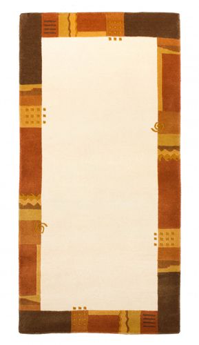 Handgeknuepfter-Original-Tibet-Nepal-Teppich