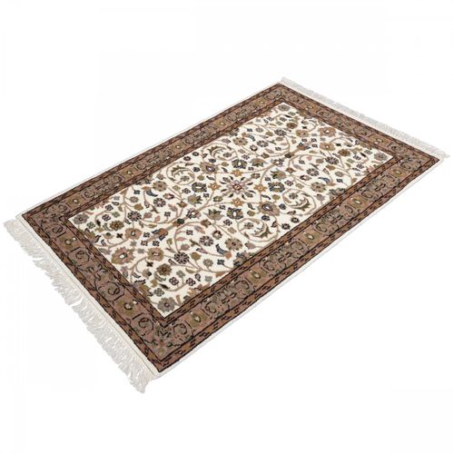 Hangeknuepfter-Orient-Indien-Teppich-Ganga-90