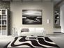 Carpet Florence Modern Designer black cream 3