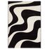 Carpet Florence Modern Designer black cream 1