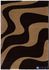 Florence Modern designer carpet brown black 4