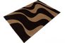 Florence Modern designer carpet brown black 3