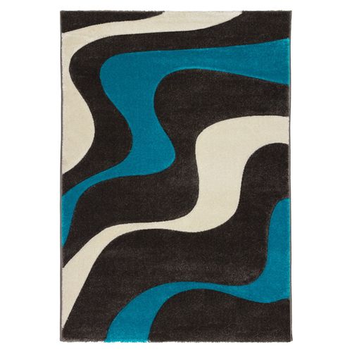 Florenz-Modern-Designer-Teppich-200x290-cm-grau-tuerkis-137256
