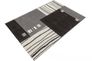 Florence Modern Designer Carpet Graphic Gray Black 3