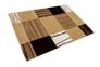 Carpet Milano woven carpet modern graphic brown beige 2