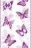 Pop Up Panel 35x250cm self-adhesive butterflies purple 1