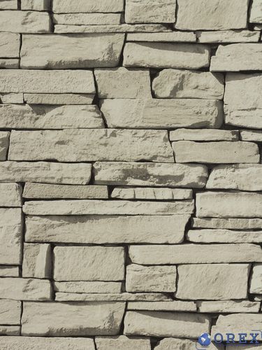 Best of Grandeco Vliestapete Steintapete Stein Optik 3D hellgrau