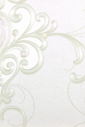 Harald Glööckler Deux Vliestapete 54430 Barock Diamant creme