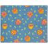 Happy Owls Carpet Kids Rug 133 x 170 cm blue 1