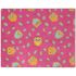 Happy Owls Carpet Kids Rug 133 x 170 cm pink 1