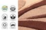 Detailbild Florida – Zingaro 930 Webteppich Modern 4 Größen creme beige