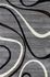 Carpet woven Twist Sehrazat graphic grey in 5 sizes 1