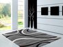 Room Carpet woven Twist Sehrazat graphic grey in 5 sizes 3