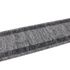 Schrägansicht Bild Teppichläufer Brücke Läufer Venus silber 67cm Breite 2
