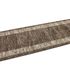 Schrägansicht Bild Teppichläufer Brücke Läufer Venus braun 80cm Breite 2