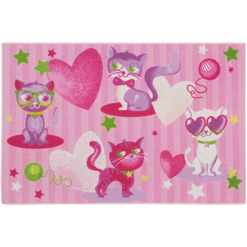 Teppich Orex Fashion Cats pink rosa