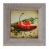 Set of 3 murals spices vegetables red green brown  3