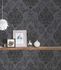 Wallpaper ornaments glitter grey AS Creation 95372-3 4