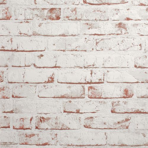 Pop Up Panel self-adhesive 95570-1 Wall Stone cream red