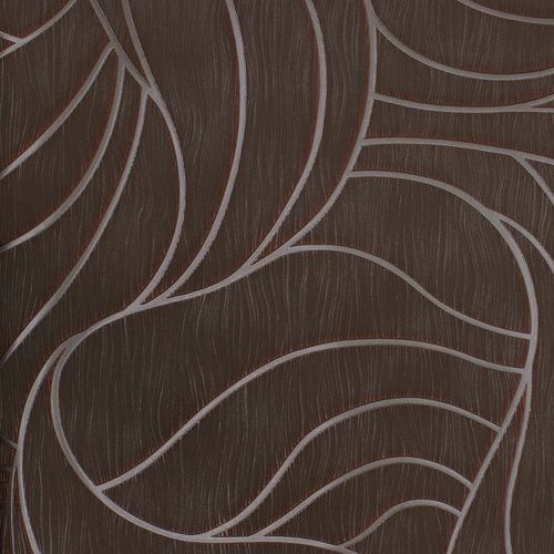 Luigi Colani non-woven wallpaper texture brown 53343