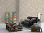 Wallpaper 3D Rubble Work Wall cream 6924-29 3