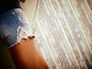 Wallpaper wood design used blue white AS Creation 95914-1 10