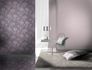 Raumbild Vliestapete beige Uni Tapete einfarbig Florentine Tapete Rasch 448528 3