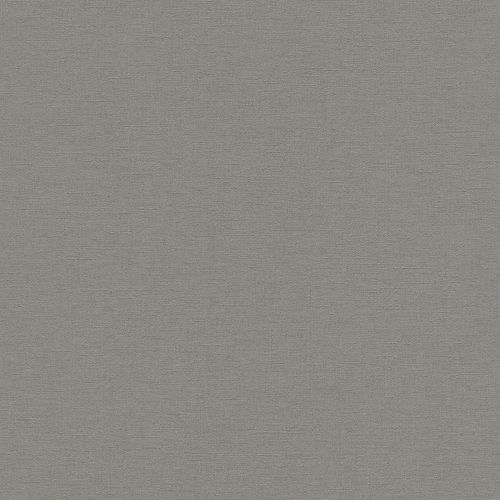 Wallpaper textured plain anthracite Rasch Florentine 448627