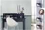 Raumbild Vliestapete überstreichbar Patent Decor 3D Marburg Wallcoverings weiß Streifen 9451 2