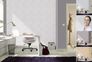 Raumbild Vliestapete überstreichbar Patent Decor 3D Marburg Wallcoverings weiß Design Streifen 9464 2