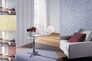 Raumbild Vliestapete überstreichbar Patent Decor 3D Marburg Wallcoverings weiß Streifen 9437 2